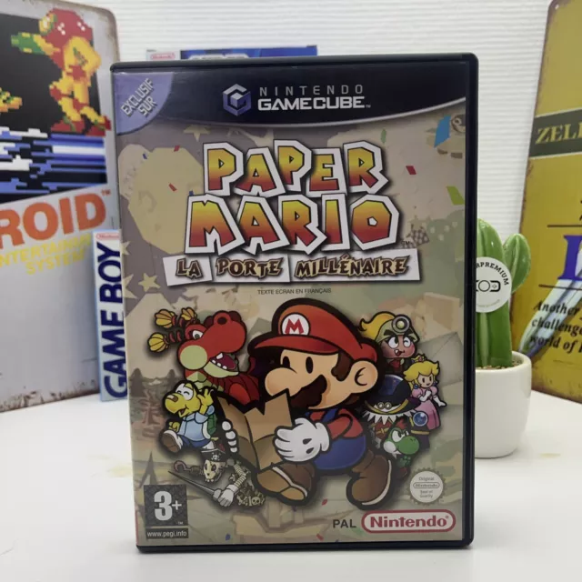 Paper Mario La Porte Millénaire Complet Nintendo Game Cube gamecube