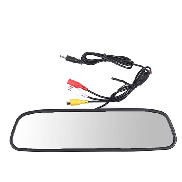 Kit Telecamera Posteriore Auto Con Monitor 7 Pollici - Visione Notturna, Impermeabile IP66, Cavo 15m