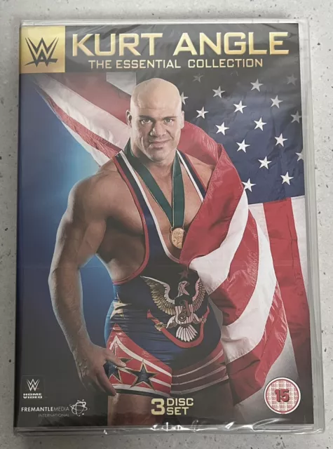 Wwe Kurt Angle - The Essential Coll [DVD] [Region 2] WWF Brand New And Sealed