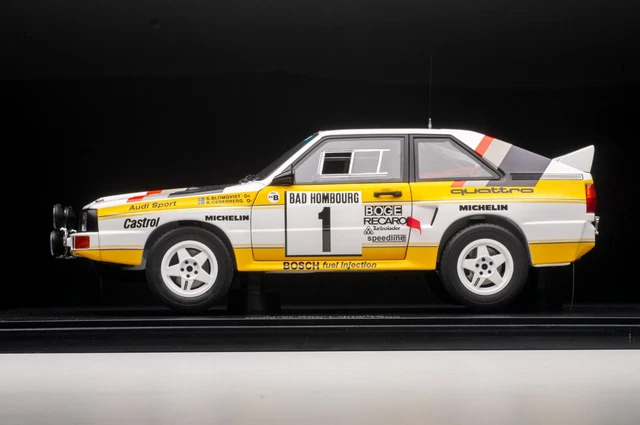Sun Star Models 1:18 Audi Quattro A2 #1 Winner Rallye De Portugal 1984 Mikkola Hertz 4245