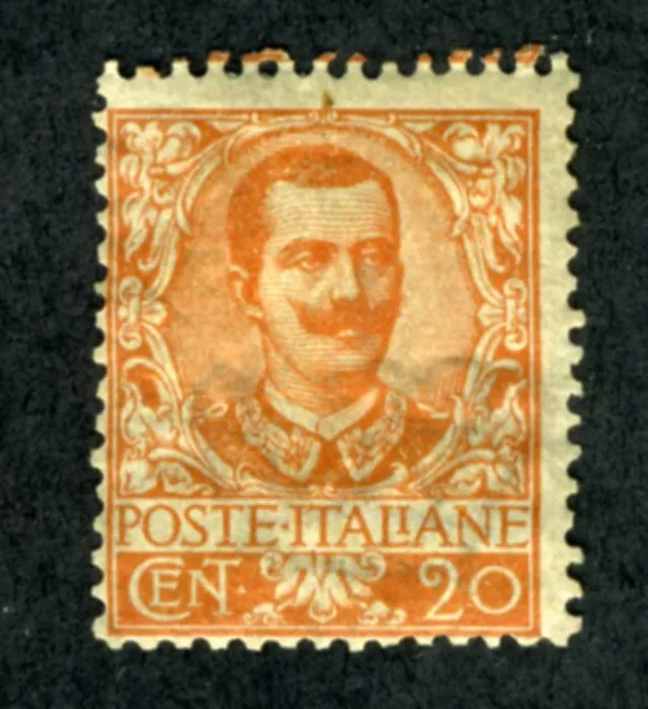 Italy, Scott #80, Victor Emmanuel III, Mint w/Hinge Remnant, 1901