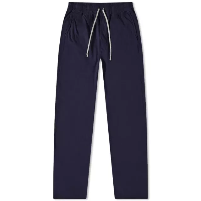 Rick Owens DRKSHDW Mens Berlin Drawstring Pants - XL - Indigo - DU01C6392-RIG-06