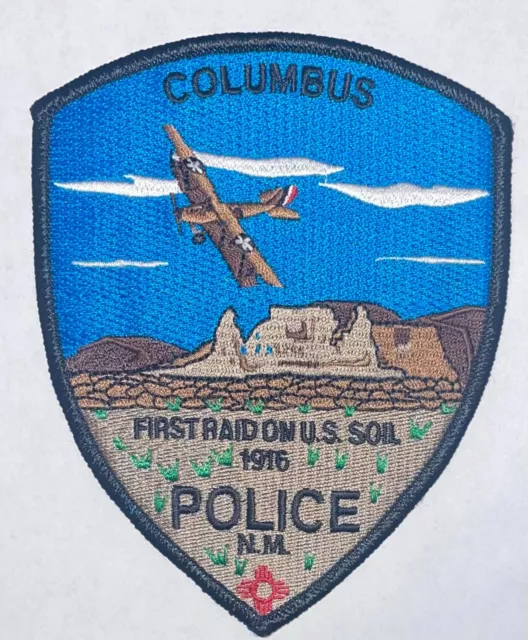 Columbus New Mexico Police Department Shoulder Patch