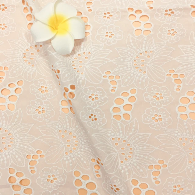Tissu Velours Jacquard Fleuri Rose - 1 Mètre, Polyester, Largeur 46-59", Motif Floral, Neuf, Pour Robes Et Chemises