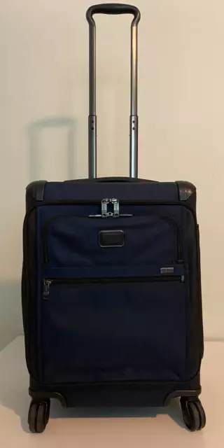 Tumi Front Lid Continental 4 Wheeled Carry-On – Alpha 2 – Navy Blue - 22561NVYD2