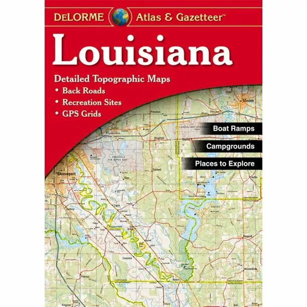 Louisiana State Atlas & Gazetteer, by DeLorme