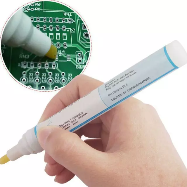 951 Free-cleaning Soldering Flux Pen for Solar Cell & FPC/PCB 10ml Capacity Best