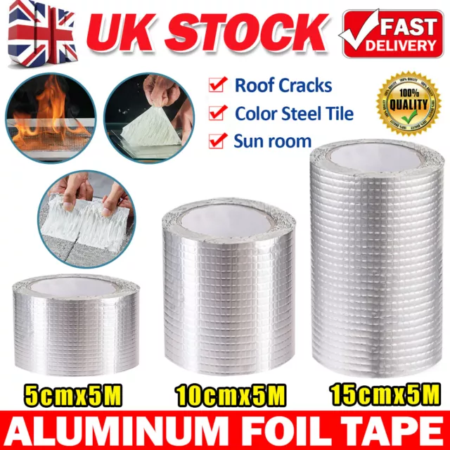 Super Waterproof Tape Butyl Magic Leak Roof Pipe Repair Tape Adhesive Sealant UK