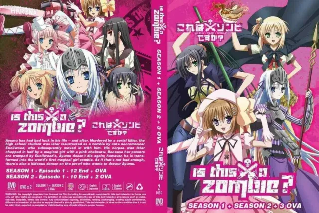 ENGLISH DUBBED IS This A Zombie? (Season 1&2: VOL.1 - 22 End + 3 OVA) DVD  $44.92 - PicClick AU