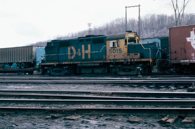 Rare 1976 Original Kodak Slide D&H Delaware Hudson Rs-36 5015 1 Of 1 Mechsvle Ny