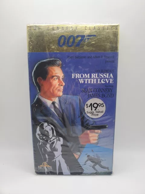 FROM RUSSIA WITH Love 1963 James Bond 007 Sean Connery VHS The Connery ...