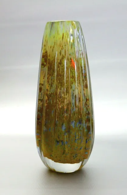 Gral Glas Vase, Argentum, Designer Karl Wiedmann, ca. 3,4kg, Dürnau um 1970