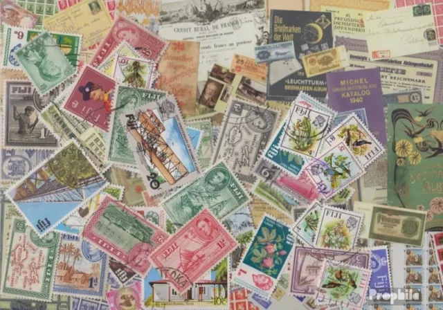 fidji-îles 300 différents timbres