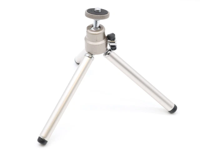 Activ Ministativ Dreibeinstativ tripod klein small in Silber Schwarz universal