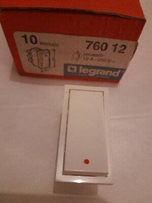 Legrand Bouton poussoir  galion Legrand  Neuf de stock 