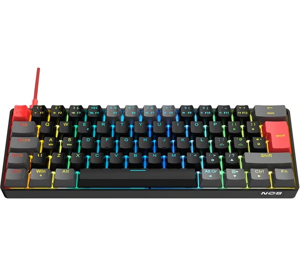 NOS C-450 MINI Pro Mechanical Gaming Keyboard UK £32.99 - PicClick UK