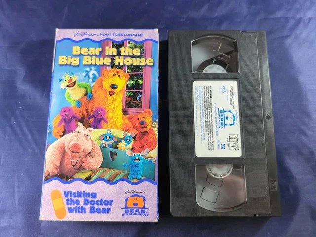 Bear In The Big Blue House Embroidery Patch - Jim Henson - Iron On / Sew On - High Quality