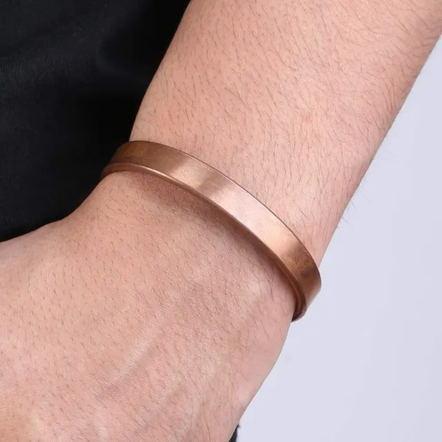 Pure Copper 10 , 6 Magnetic Bracelet Arthritis Therapy Energy MEN WOMEN Cuff