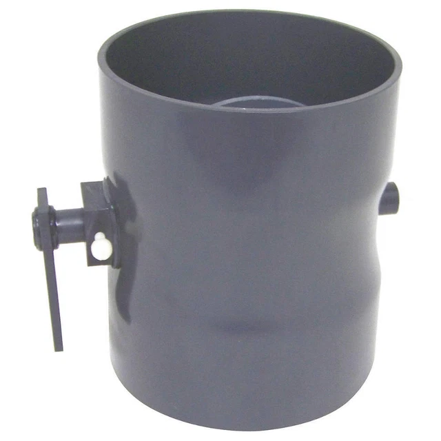 PLASTIC SUPPLY PVCBD08 Butterfly Damper,PVC,8 In.