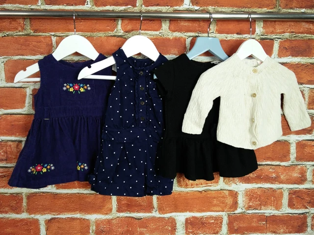 Baby Girl Bundle Age 3-6 Months Next Zara Dress Cardigan Playsuit Infant 68Cm