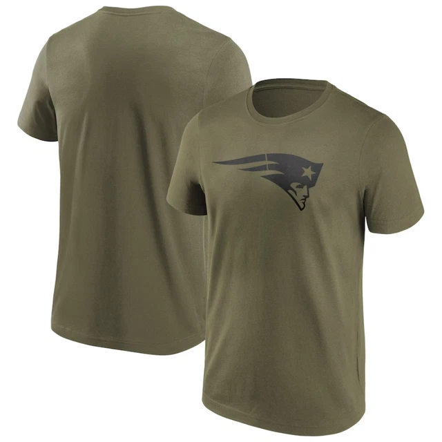 New England Patriots T-Shirt (Size M) Men's NFL Fashion Preferred Logo Top - New