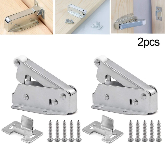 Pack de 2 loft Touch Catch armoire de porte serrure automatique grenier hache po
