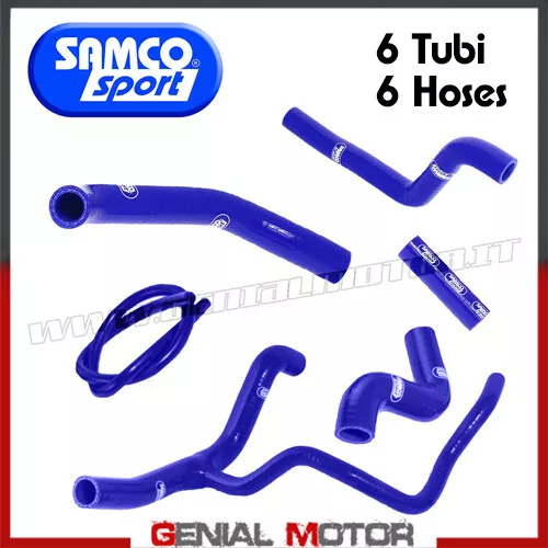 Kit Tuyaux De Radiateur Samco SUZ-48BL Bleu Suzuki RM Z 250 2013 > 2018