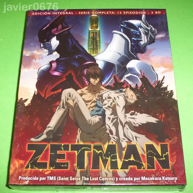 Zetman Serie Completa Blu-Ray Nuevo Y Precintado 3 Discos