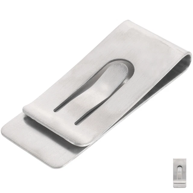 Clip Fermasoldi In Acciaio Inox – Multifunzionale E Ultra Sottile (1 Pezzo)