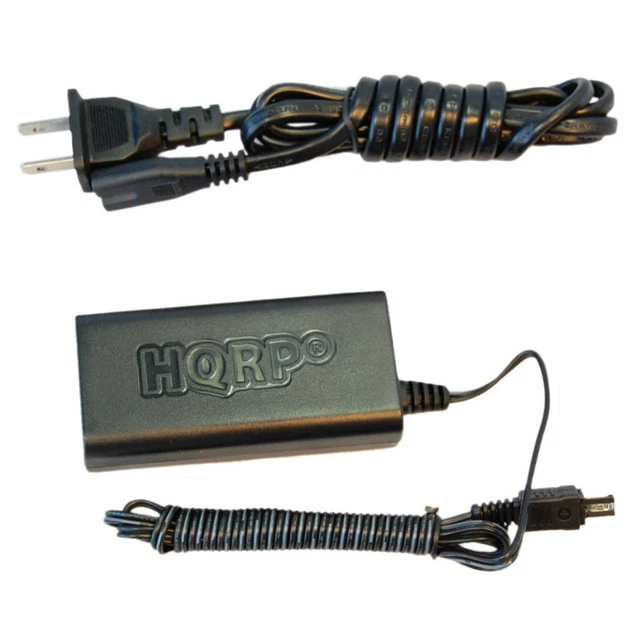 HQRP AC Adapter Charger for JVC Everio GZ-MS130 GZ-MS130B GZ-MS130AU 2