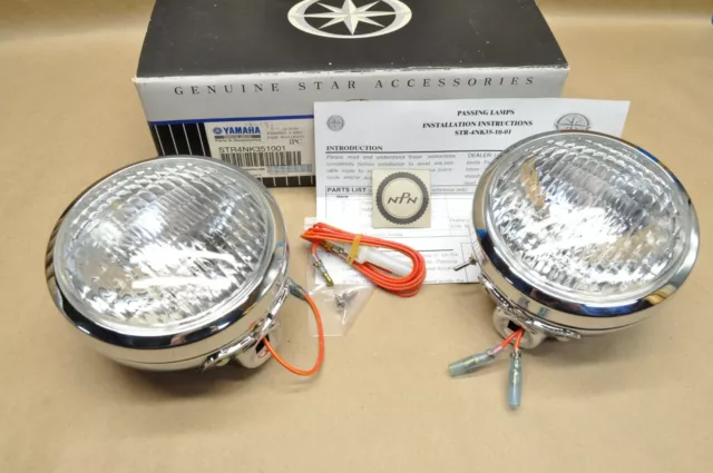 Yamaha road star discount passing lamps
