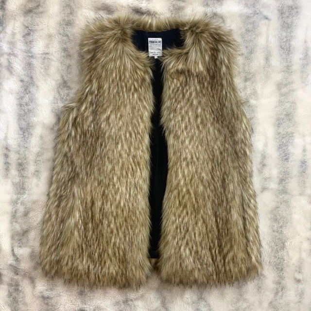 Fur vest zara top