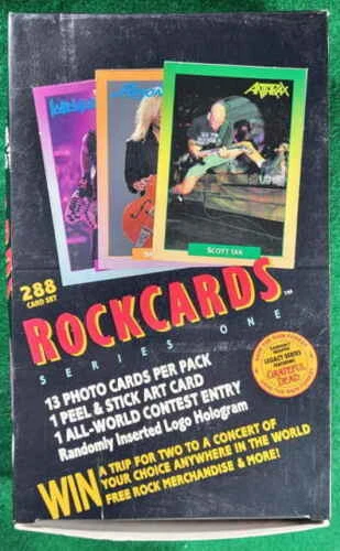 1991 BROCKUM ROCK CARDS So Many Great Bands - PICK FROM LIST