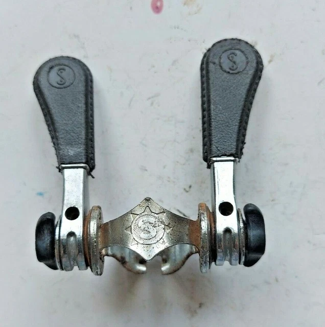 NOS/NEUF SIMPLEX PRESTIGE CRITERIUM Shifters Braze On BIKE MANETTE VITESSES