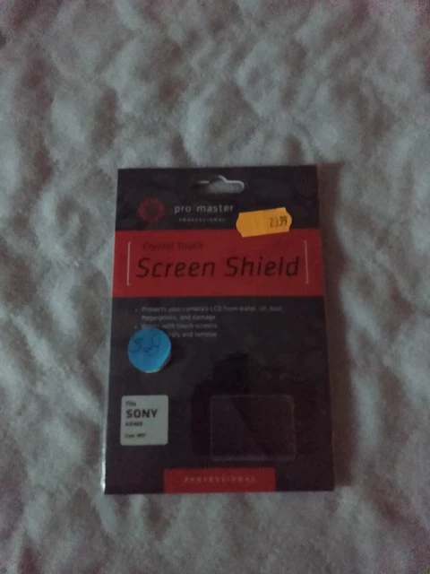 Protector de pantalla táctil de cristal profesional Promaster se adapta a Sony A6400 NUEVO