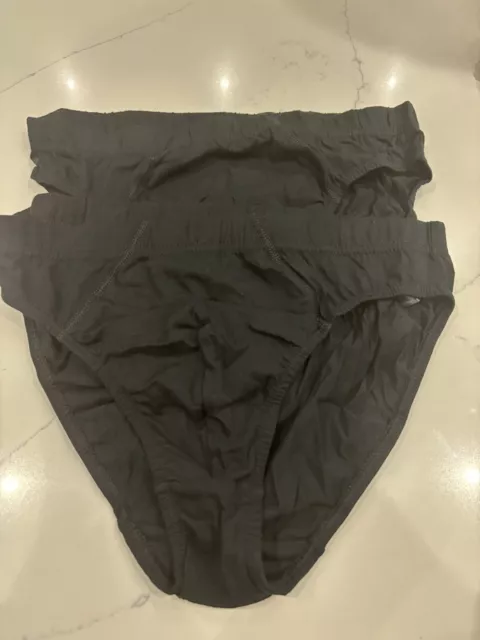 MENS GEORGE ASDA briefs. 2 pairs Medium 33 - 35 Black Pants