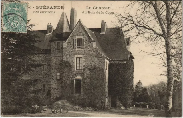 CPA GUERANDE Ses Env. Le Chateau dz Bois de la Cour (150558)