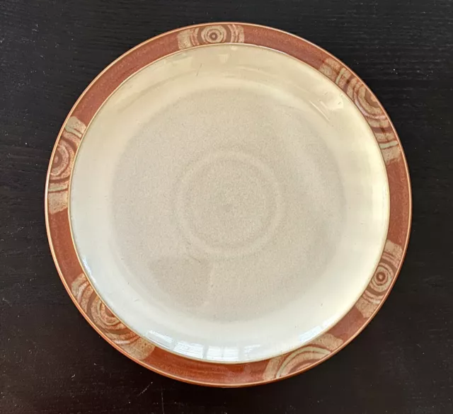 NWT Denby England Fire Chili Orange Salad/Dessert Plate 9"