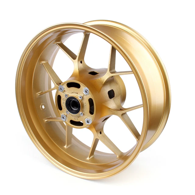 Cerchio Ruota Posteriore Completo Adatto per Honda CBR 1000 RR SC59 2008 - 2016 Oro B2