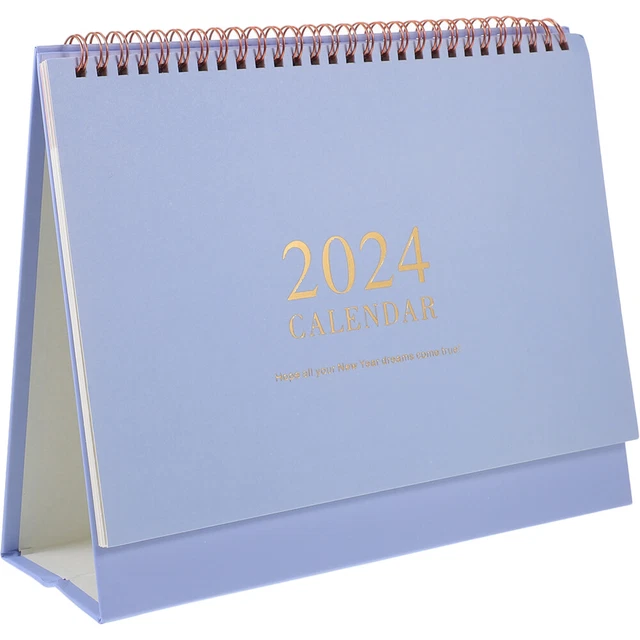 DESKTOP 2024 CALENDAR Monthly Calendar Office Standing Calendar Large
