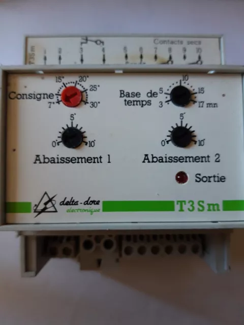 T3S [- Thermostat modulaire Tout ou Rien à 3 seuils - Tertiaire ou