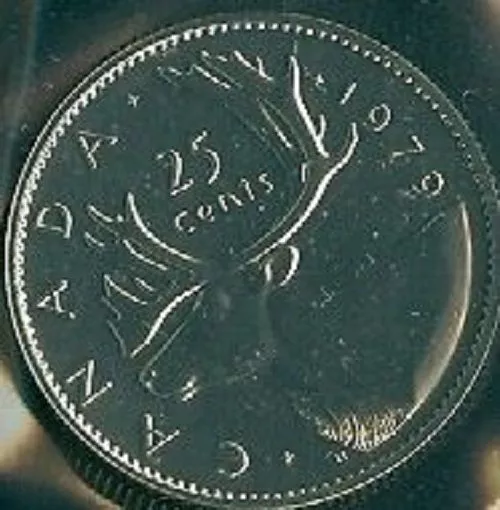 1979-PL Proof-Like Quarter 25 Cent '79 Canada/Canadian BU Coin Un-Circulated