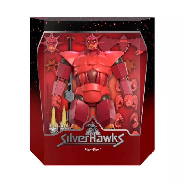 IN STOCK: SilverHawks Super7 Ultimates! Armored Mon*Star New In Box