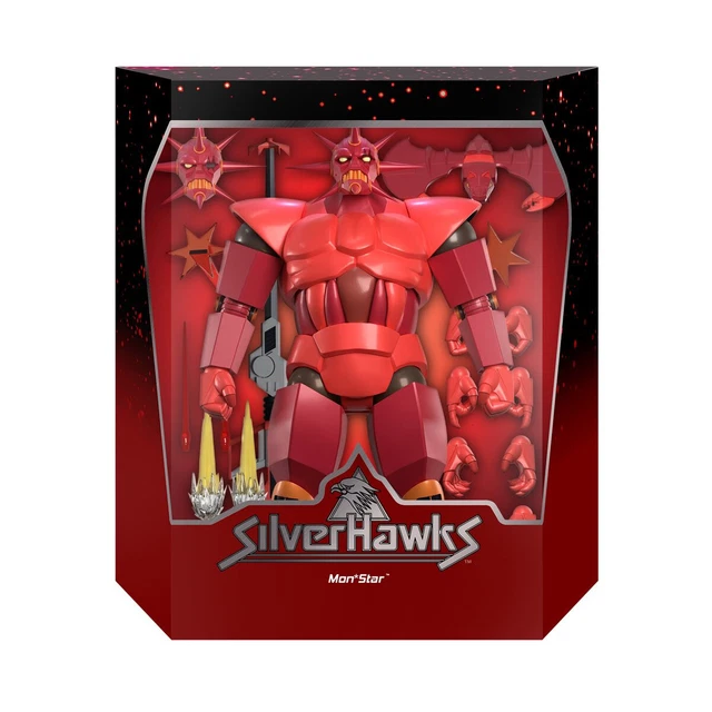 IN STOCK: SilverHawks Super7 Ultimates! Armored Mon*Star New In Box