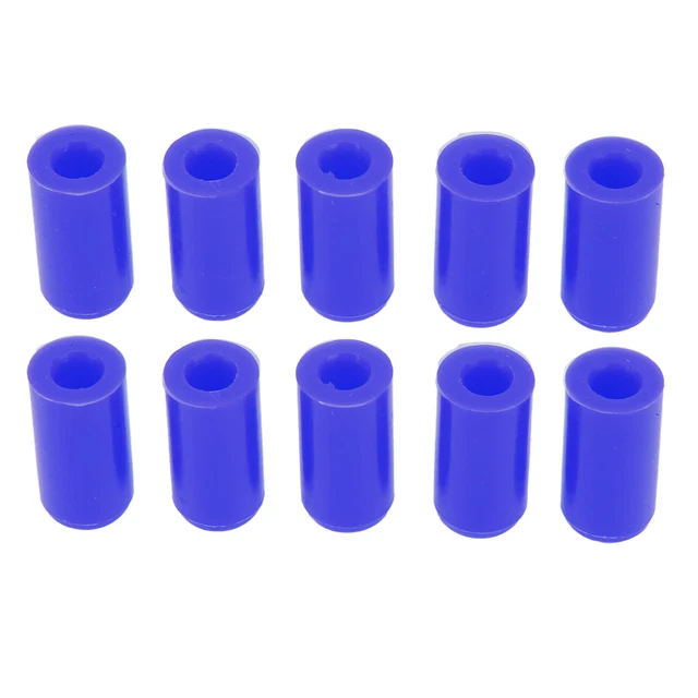 Auto 10 Pz 6mm Cappuccio Tubo Aspirazione Silicone Resistenza Usura Flessibile Auto