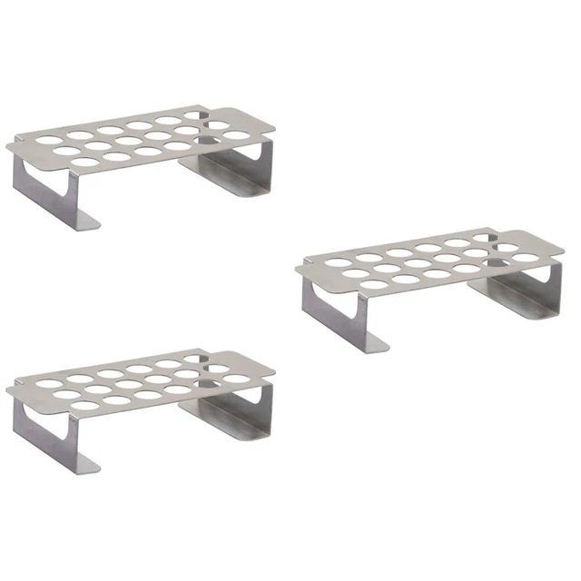 3 pcs Edelstahl Kochen Grill Lagerfeuer Rack Edelstahl Grill Rack Grill Rack