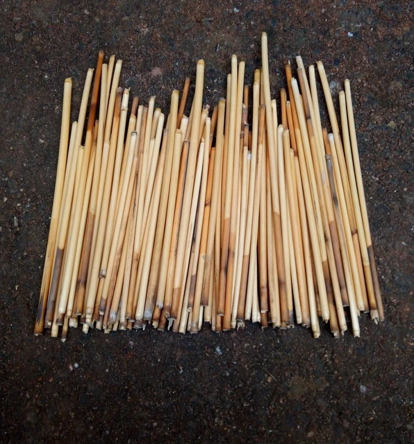 VINTAGE FISHING FLOAT Making Materials, Natural Reed,3-6 mm,100 pcs £4. ...