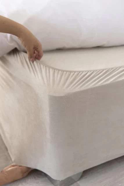BELLEDORM 19& EXTRA Deep Base Wrap Valance Sheet - Transforms a drab ...