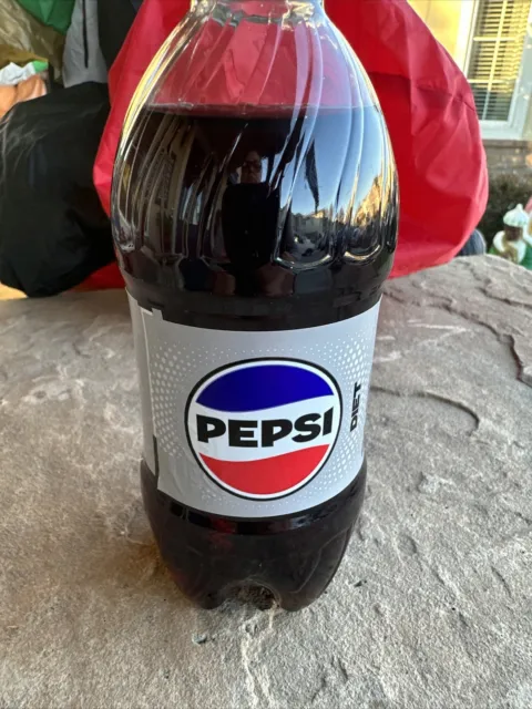 Diet Pepsi Cola 12oz Plastic Bottle Rare! Error Misprint In Label Color NEW 2