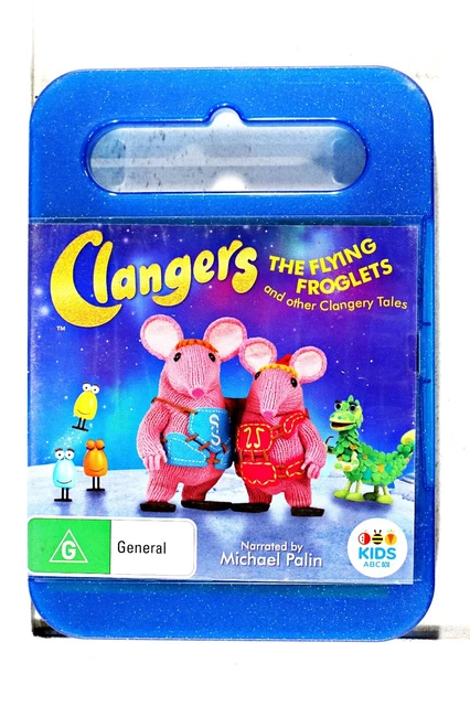 CLANGERS-THE FLYING FROGLETS (DVD 2015) (water damage)